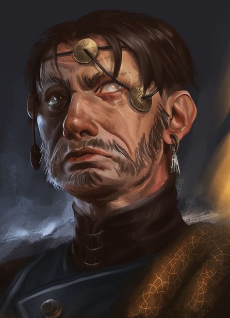 ArtStation - Portrait Practice Ars Magica, Dnd Portraits, Npc Ideas, Practice Painting, Dnd Npc, D&d Online, Portrait Practice, Pathfinder Character, Adventure Ideas