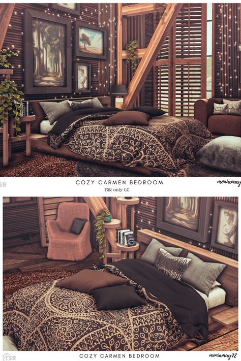 The Sims 4 Cozy Bedroom Custom Content Mods. Download at @thesimsresource #ShowUsYourBuilds #thesims4 #Sims4 #sims4game #ts4house #ts4build #ts4builds #ts4nocc #ts4mm #simsbuilds #ts4 #sims4housebuild #sims4house #sims4home #sims5 #sims4build #simshousedesign #thesims4housebuild . Download here: https://www.thesimsresource.com/downloads/1715868 Sims 4 Cc Comforters, Sims 4 Cc Parents Bedroom, Sims 4 Bedroom Download, Sims 4 Alpha Cc Furniture Bedroom, Sims 4 Furniture Cc Bed, Sims Home Decor Cc, Sims 4 Mods Bedroom, Sims 4 Cc Cozy Clothes, Cozy Sims 4 Cc