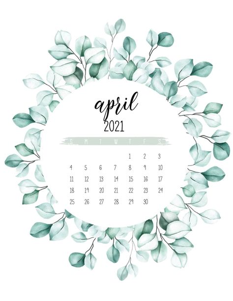 2021 Calendar Botanical Theme - World of Printables World Of Printables, Framed Calendar, Free Calendar Template, Cool Calendars, September Calendar, 달력 디자인, Botanical Theme, Holiday Templates, Free Calendar