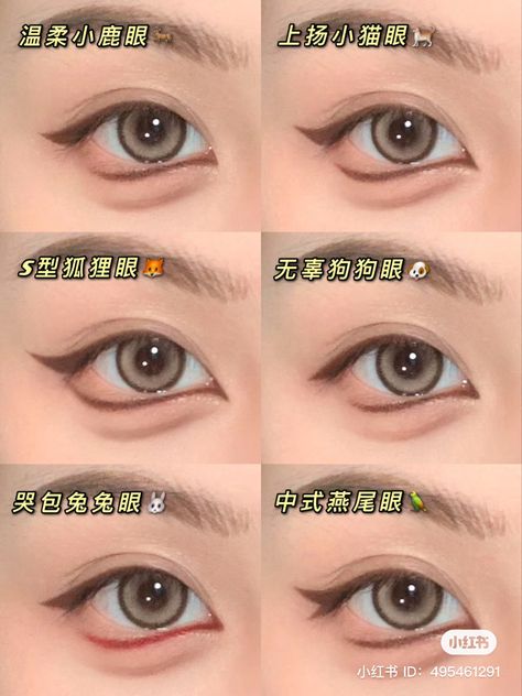 Puppy Dog Eyes Makeup, Puppy Liner Makeup, Puppy Eye Makeup, Puppy Dog Eyeliner, Dog Eyeliner, Puppy Liner, Puppy Makeup, Puppy Eyes Makeup, Douyin Makeup Tutorial