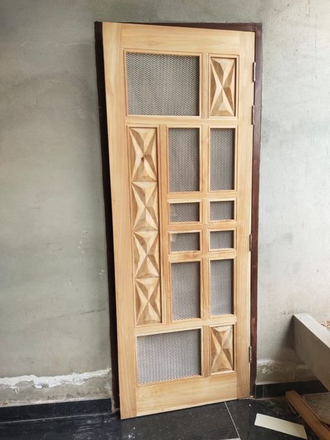 Wooden Jali Door Design, Wooden Jali Door Design Modern, Wooden Jali Door, Jali Door Design Modern, Jali Door Design, Jali Gate, Jaali Door, Wooden Jali, Jali Door