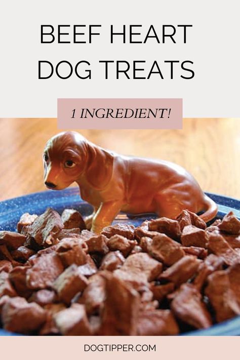 Beef Liver Dog Treats Recipe, Beef Heart Recipe, Beef Liver Dog Treats, Beef Dog Treats, Liver Dog Treats, Beef Heart, Ground Beef And Cabbage, Raw Dog Food Diet, Deer Recipes