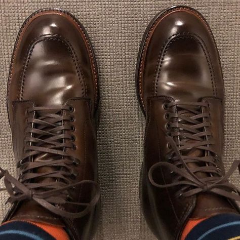 2018/01/01 20:45:34 sputnik_1221 The Cigar Cordovan Indy Boot #alden #aldenarmy #aldenshoes #aldenboots #cigarshellcordovan #オールデン Alden Boots, Alden Shoes, Men Dress, Dress Shoes Men, Oxford Shoes, Men's Shoes, Dress Shoes, Oxford, Lace Up