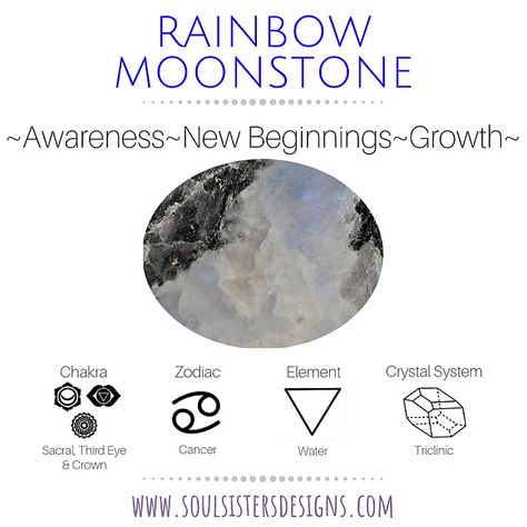 Crystal Lattice, Rainbow Moonstone Jewelry, Crystal System, Metaphysical Healing, Spiritual Crystals, Gemstone Meanings, Crystal Therapy, Healing Crystal Jewelry, Crystal Healing Stones