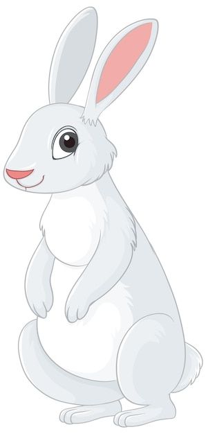 White Rabbit Drawing, Rabbit Cartoon Images, White Rabbit Cartoon, Rabbit Cartoon Character, Photos Cartoon, Rabbit Photos, Rabbit Drawing, Cartoon Birds, Rabbit Cartoon