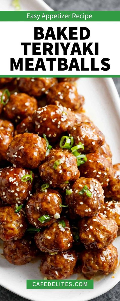 Beef Meatballs Recipe, Teriyaki Meatballs Recipe, Healthy Appetizers Recipes, Baked Meatball Recipe, Easy Mexican Casserole, Rice And Veggies, Perfect Meatballs, Teriyaki Meatballs, Meatball Dinner