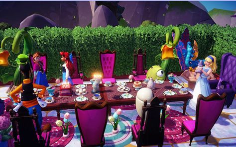 I loved creating my own version of the mad tea party for last weeks dreamsnap. 🙃🎩🫖🐇🎂 I really wish they would add Alice in wonderland characters to DDV! #fandom #fandomfamily #fandommeme #fandomtextpost #fandomrp #fandomfeels #fandomschool #fandomfashion #fandomsgain #fandomstuck #dreamlightvalleyinspo #dreamlightvalleystyle #disney #gaming #gamer #gamegirl #gamerlife #gamerforlife #aliceinwonderland #madhatter #averymerryunbirthday #merryunbirthday #imlateimlateforaveryimportantdate #madt... Dreamlight Valley Alice In Wonderland, Alice In Wonderland Design, Wonderland Characters, Alice In Wonderland Characters, Disney Games, Fandom Fashion, Mad Tea Party, Gamer Life, Mad Hatter