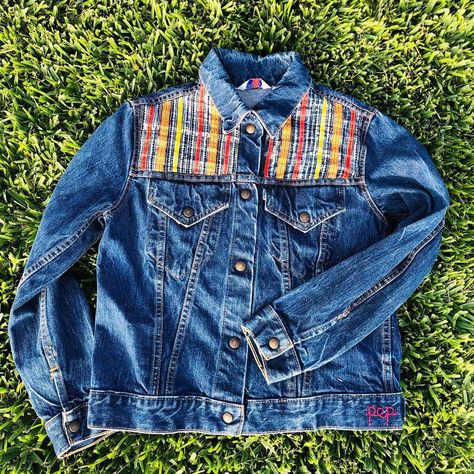 Indigo and Accents • this vintage Levi’s is made unique with hand dyed Batik Indigo from Vietnam 💙 #handmade #smallbusiness #vintage #upcycle #travel Female Education, Vintage Upcycling, Vintage Upcycle, Vintage Levis Jacket, Women Education, Indigo Fabric, Levis Jacket, Vintage Indigo, Upcycled Vintage