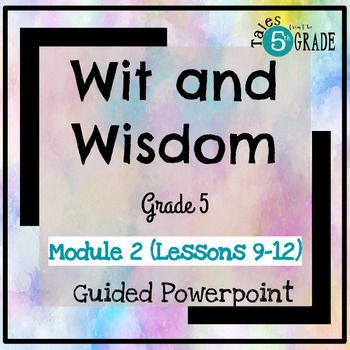 5th Grade Classroom, Wit And Wisdom, Grade 5, 5th Grades, 5th Grade, Teacher Store, Teachers Pay Teachers, Educational Resources, Teacher Pay Teachers