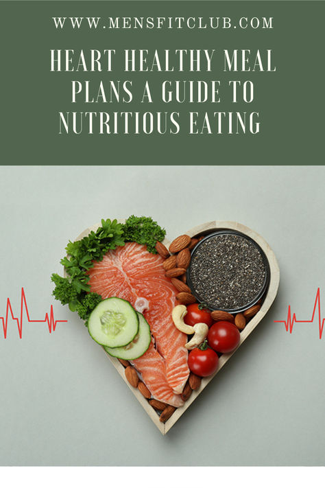 Explore heart-healthy meal plans designed to improve cardiovascular health. This post features balanced, nutrient-rich recipes focused on lean proteins, whole grains, healthy fats, and fresh vegetables, perfect for maintaining a strong heart and supporting overall wellness. Easy Heart Healthy Lunch Ideas, Heart Healthy Lunch, Meal Plans Healthy, Meal Planning Healthy, Meal Plan Ideas, Healthy Meal Planning, Healthy Meal Plan, Health Heart, Heart Diseases