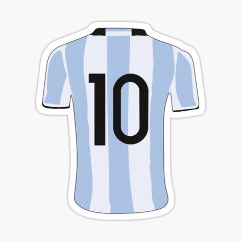 Pegatinas: Messi | Redbubble Soccer Theme Parties, Messi Jersey, Messi Shirt, Diy Gifts Videos, Messi T Shirt, Soccer Birthday Parties, Soccer Theme, Messi Argentina, Soccer Birthday