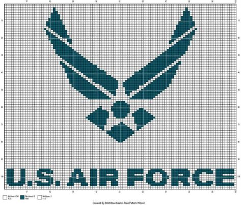 Air Force Cross Stitch, Crotching Ideas, Happy Hobbies, Air Force Logo, Macrame Chairs, Swedish Weaving, Bead Loom Pattern, Baby Cocoon, Patriotic Quilts