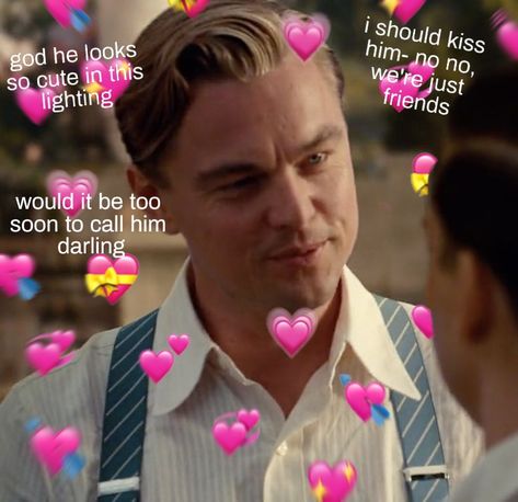 Great Gatsby Nick X Gatsby, Great Gatsby Memes Funny, Gatsby X Nick, The Great Gatsby Fanart, Gatsby Aesthetic, Nick Carraway, Gatsby Book, 1920s Aesthetic, Jay Gatsby