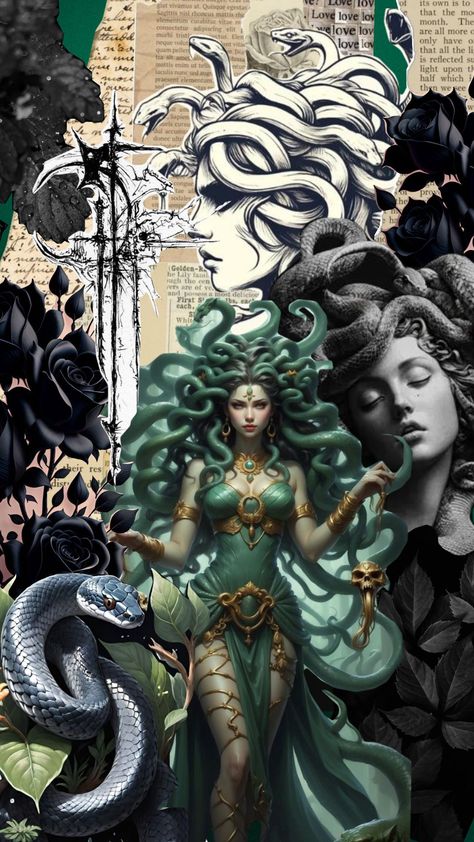 Medusa Aesthetic, Cute Poster, Literally Me, Cute Wallpapers, Witch, Wallpapers, Tattoos, Pins, Quick Saves