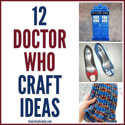 Doctor Who Craft Ideas 12 Doctor, Doctor Who Craft, Doctor Who Crafts, Geeky Craft, Nerd Crafts, Geek Crafts, Silly Goofy, 12th Doctor, Nerdy Things