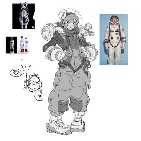 ArtStation - recent sketchy stuff 얼굴 드로잉, Výtvarné Reference, 캐릭터 드로잉, Space Suit, Cyberpunk Art, 영감을 주는 캐릭터, Character Design References, Character Designs, Art Block