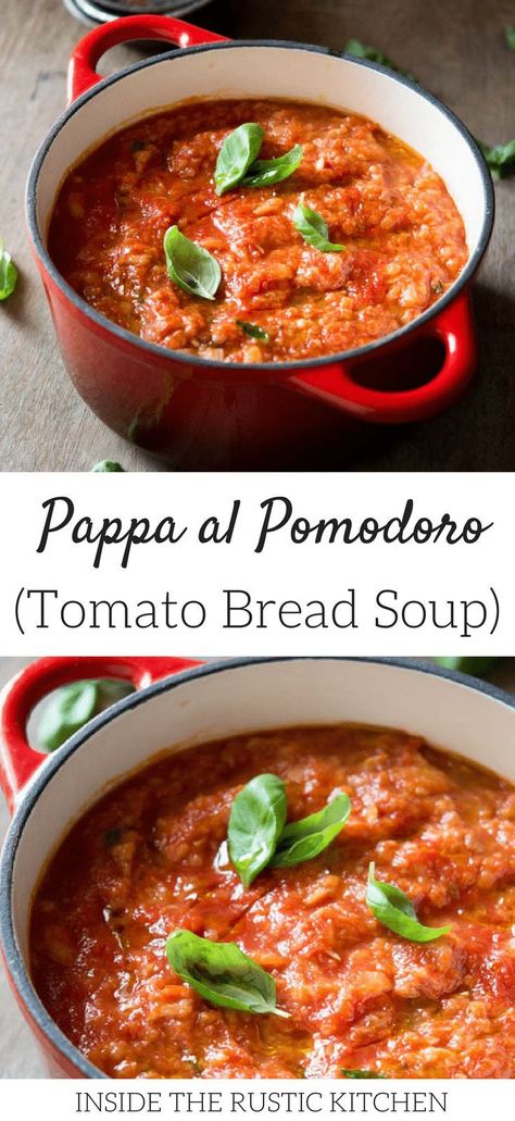 Authentic Italian Bread, Bread Soup Recipe, Tomato Bread Soup, Bread Italian, Tuscan Recipes, Bread Soup, Tomato Bread, Cooking Fish, Cheap Recipes