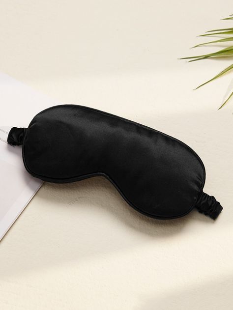 1pc Black Comfortable & Minimalist Sleep MaskI discovered amazing products on SHEIN.com, come check them out! Eye Mask Sleep, Sleep Eye, Travel Office, Night Sleep, Elastic Headbands, Sleep Mask, Office School, Eye Mask, Sleep Eye Mask