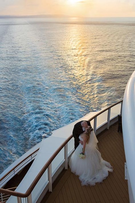 Cruise Wedding Dress, Titanic Pose, Bed Frame Diy, Disney Cruise Wedding, Cruise Photography, Cruise Ship Wedding, Wedding Ideas Diy, Wedding Wishlist, Disney Cruise Ships