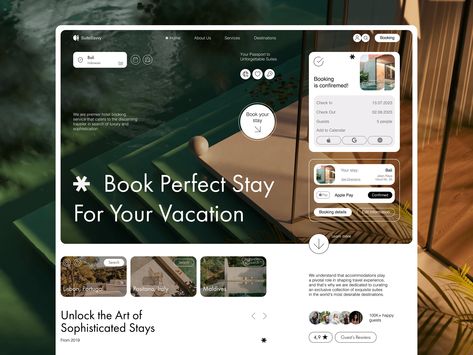 Hotel Website Design, Travel Website Design, Unique Web Design, Desain Ui, Booking Website, 광고 디자인, Platform Design, Ui Design Website, Corporate Website