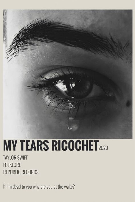 My Tears Ricochet Taylor Swift Polaroid Poster, My Tears Ricochet Polaroid Poster, My Tears Ricochet Polaroid, My Tears Ricochet Taylor Swift, Taylor Polaroid, Taylor Swift Polaroid, My Tears Ricochet, Folklore Era, Lit Songs