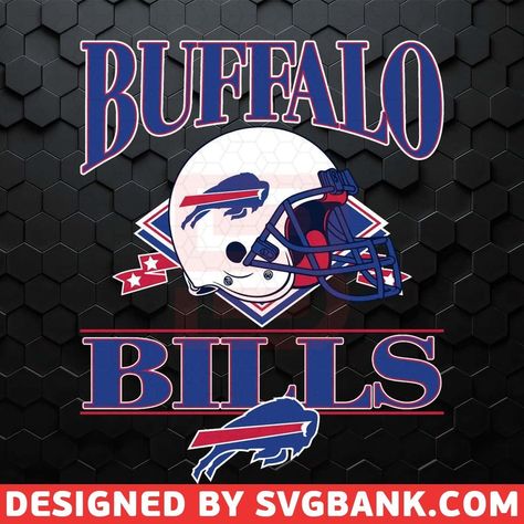 Buffalo Bills 1960 Helmet Logo SVG Digital Download Buffalo Bills Svg, Buffalo Bills Football, Helmet Logo, Bills Football, Sports Svg, Home Sport, Easter Svg, Buffalo Bills, Fan Gear