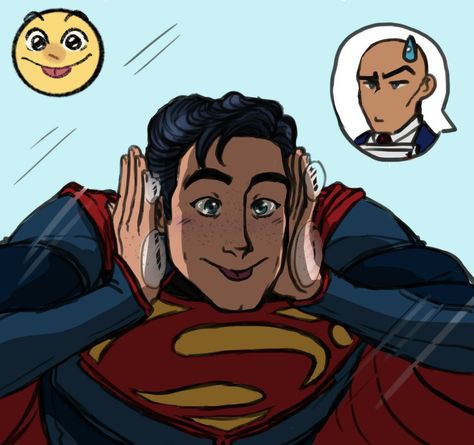 Emotion Challenge, Conner Kent, Superman X, Children's Comics, Superman Family, Hero Time, Arte Dc Comics, Lex Luthor, Dc Comics Artwork