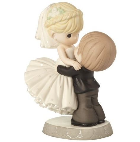 Precious Moments Cake, Precious Moments Wedding, Wedding Cake Topper Figurines, Precious Moments Dolls, Wedding Gifts For Groom, Precious Moments Figurines, Cool Wedding Cakes, Wedding Topper