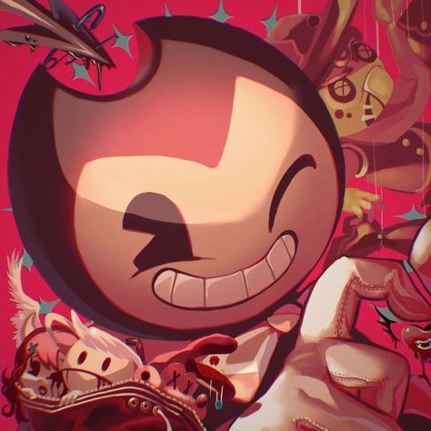 Bendy Pfp, Bendy Y Boris, Ink Demon, Little Misfortune, Alice Angel, Ink Machine, Bendy And The Ink Machine, Old Cartoons, Indie Games