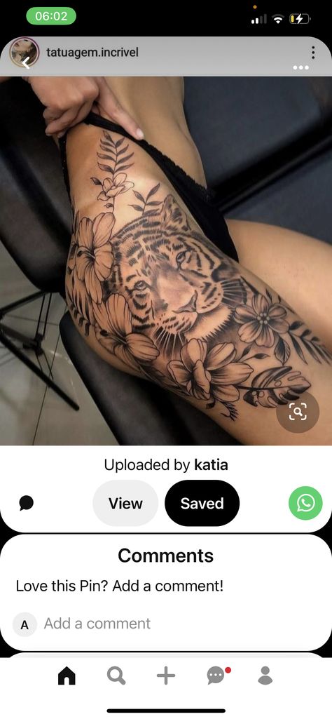 Big Leg Tattoos For Women, Big Leg Tattoos, Upper Leg Tattoos Women, Leg Tattoos For Women, Upper Leg Tattoos, Big Legs, Tattoos Women, Leg Tattoos Women, Cute Tattoos For Women