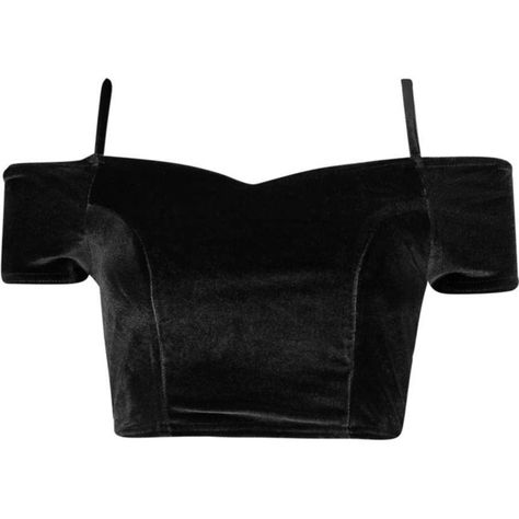 Hettie Off The Shoulder Velvet Crop ($12) ❤ liked on Polyvore featuring tops, crop tops, shirts, black, crop shirt, cropped tops, off shoulder crop top, off shoulder shirt and velvet crop top Sheer Shirt Outfits, Crop Tops Black, Áo Blu, Sheer Sleeves Top, Black Off Shoulder Top, Shirts Crop Tops, Black Velvet Top, Shirts Crop, Off Shoulder Shirt