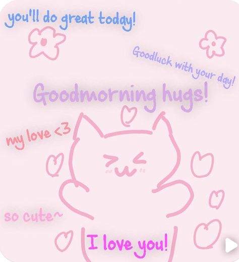 AWW I WANT HIS MORNING HUGSSS Silly Good Morning, Good Morning Gifs Cute, Good Morning I Love You, Goodmorning Cute, Cute Texts For Her, Cute I Love You, I Love You Honey, Birthday Quotes Funny For Him, Imagination Station