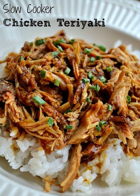 Slow-Cooker-Chicken-Teriyaki2; slight variation to make it healthier (liquid aminos instead?) Slow Cooker Chicken Teriyaki, Healthy Dinner Choices, Slow Cooker Teriyaki Chicken, Slow Cooker Teriyaki, Chicken Teriyaki Recipe, Easy Slow Cooker Chicken, Chicken Teriyaki, Recipe Critic, Slow Cooker Recipe