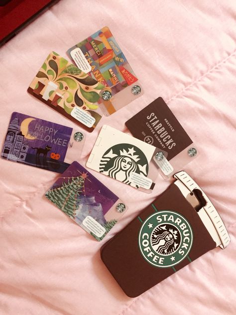 Amooor 🌟 Starbucks 🌟 Starbucks Gift Card Aesthetic, Starbucks Crafts, Coming Back To Life, Starbucks Card, Starbucks Gift Card, Space Planets, Coffee Company, All I Want For Christmas, Back To Life