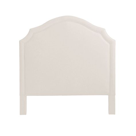 The graceful Sophie Headboard from designer Suzanne Kasler creates a perfect canvas for your own designer touch. Suzanne Kasler Sophie Headboard features:Bench made and expertly upholstered in North Carolina. Hardwood frame is kiln-dried to resist warping and cracking for lasting durability. Your choice of fabrics. Generously padded for cozy comfort. . There may be variation in the placement of fabric on your purchased item.. Twin Headboard Ideas, Dorm Bed Headboard, Dorm Headboards, Dorm Headboard, Suzanne Kasler, Blue Queen, Feminine Bedroom, Pinterest Contest, Head Board