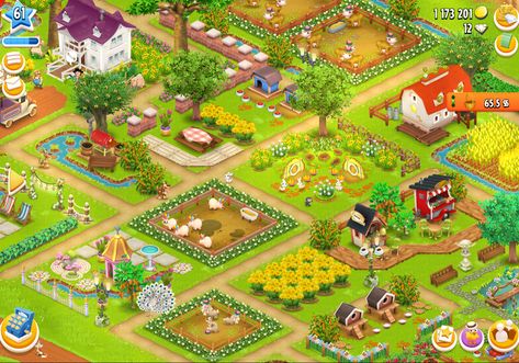 Hayday Farm Design Level 35, Hayday Layout Ideas Low Level, Aesthetic Hay Day Farm Layout, Hay Day Level 40 Layout, Hayday Farm Design Cute Low Level, Hayday Layout Ideas Machines, Hay Day Farm Design Ideas Level 30, Hayday Farm Design Garden Layouts, Cute Hay Day Farms