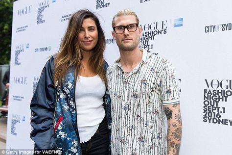 Jodhi Meares and NicholasTsindos split Jodhi Meares, Lab Coat, Split, Bike, Hair Styles, Hair