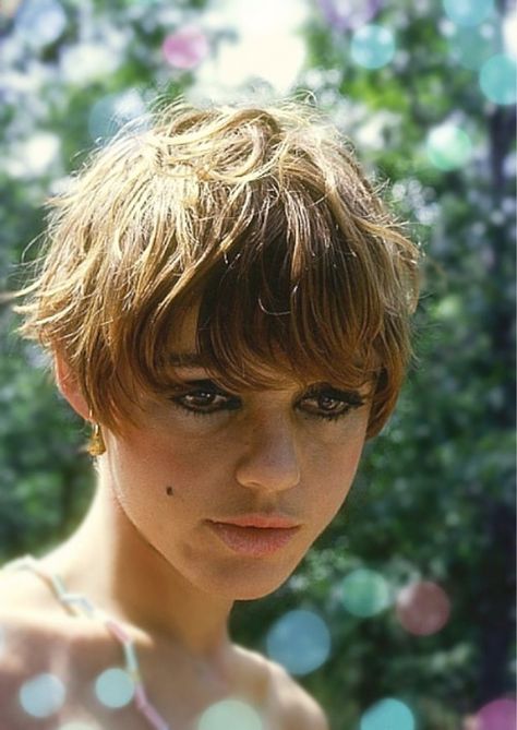 The Swinging Sixties — Edie Sedgwick Edie Sedgwick, 짧은 머리, Cute Hairstyles For Short Hair, Grunge Hair, Grow Out, 가을 패션, Pixie Hairstyles, Great Hair, Pixie Cut