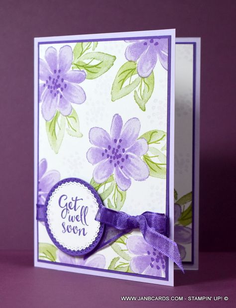 Get Well Soon Stampin Up Cards, Get Well Stampin Up Cards, Handmade Get Well Cards, Get Well Cards Diy, Diy Get Well Soon Cards, Get Well Cards Handmade, Diy Cards Get Well, Get Well Soon Cards, Sympathy Cards Handmade