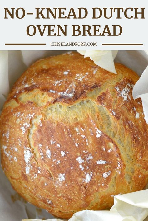 Rustic Bread Recipe, Dutch Oven Bread Recipe, Oven Bread, Dutch Oven Bread, Bread Maker Recipes, Rustic Bread, Cloud Bread, Dutch Oven Recipes, Sourdough Bread Recipe