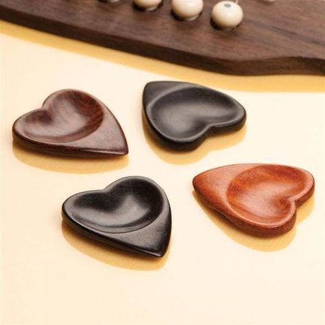 unique guitars Cool Guitar Picks, Acoustic Guitar Tattoo, Wood Guitar Pick, Acoustic Guitar Case, Guitar Lessons Songs, Wood Guitar, Guitar Posters, Electric Guitar Design, Guitar Tattoo