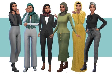 Maxis Match CC World - S4CC Finds Daily, FREE downloads for The Sims 4 Sims 4 Hijab Cc, Japan Clothes, Cc Clothing, San Myshuno, Maxis Match Cc, Sims 4 Challenges, Pants Boots, The Sims 4 Packs, Sims 4 Mm Cc