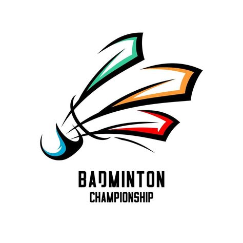 Badminton Club Logo, Logo Badminton Design, Badminton Logo Design, Badminton Poster, Badminton Logo, Club Logo Design, Badminton Championship, Badminton Club, Funny Laptop Stickers