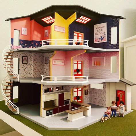 Playmobil House, Barbie Land, Spray Adhesive, Do Better, Foam Core, I Love It, Scrapbook Paper, Loft Bed, Love It