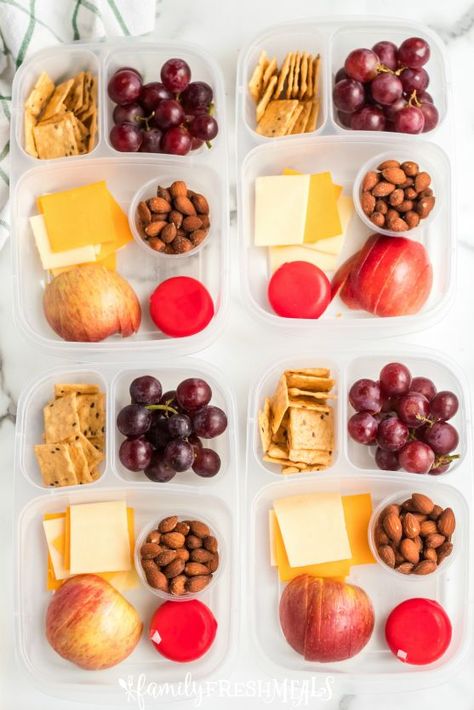 Weight Watchers Lunches, Diy Cheese, Easy Lunch Boxes, Kids Lunch Ideas, Cheese And Crackers, Family Fresh Meals, Fresh Meals, Healthy School Lunches, Work Lunches