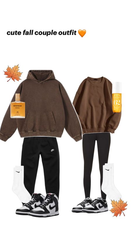 Matching Fall Outfits For Couples, Fall Matching Outfits Couple, Matching Fall Outfits, Fall Couples Outfits, Matching Outfits Couple, Fall Outfits For Couples, Fall Couple Outfits, Couples Matching Outfits Swag, Outfits For Couples