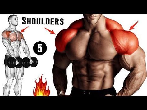 Best 5 Shoulders Workout At Gym - Advanced shoulder workouts for bodybuilders - YouTube Shoulder Workouts For Men, Gym Schedule, Workout At Gym, Shoulder Workout Routine, Fitness Training Plan, Chest Workout For Men, Chest Workout Routine, Shoulder Workouts, Calisthenics Training