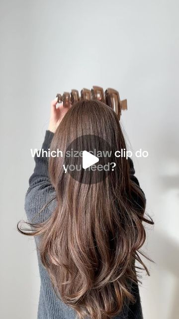 Hairstyles With Small Claw Clips, How To Use A Claw Clip For Long Thick Hair, How To Use Claw Clips In Long Thick Hair, Claw Clip Thick Hair Tutorial, Claw Clip Hack For Thick Long Hair, Claw Clip Rectangle, Autumn Hair Accessories, Clip Hairstyles, Hair Essentials