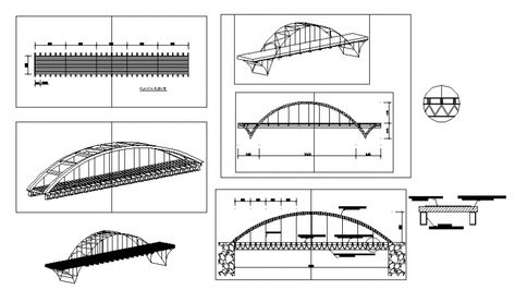 Bridge project plan and elevation layout file Bridge Plan Architecture, Architecture Study, Beam Bridge, Plan And Elevation, Bridge Project, Bridge Drawing, Bridge Structure, Bridge Model, Bridge Construction