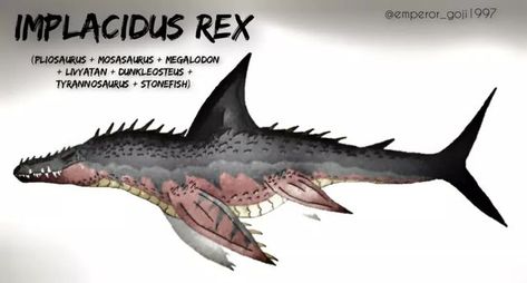 Water Dinosaurs, Kaiju Concept Art, Dinosaur Hybrid Art, Aquatic Dinosaurs, Tyrannosaurus Rex Art, Fantasy Dinosaur Concept Art, Spinosaurus Fantasy Art, Fantasy T-rex Art, Ocean Monsters